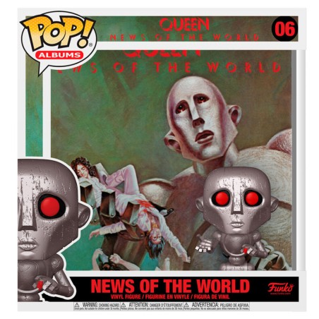 Figura POP Queen News of the World with Album Case