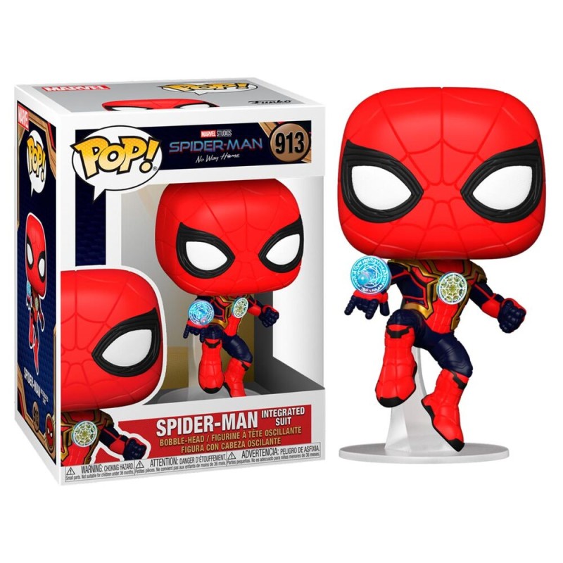 Figura POP Marvel Spiderman No Way Home Spiderman Integrated Suit