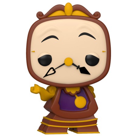 Figura POP Disney La Bella y la Bestia Cogsworth