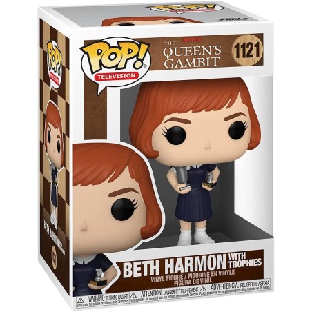 Figura POP Gambito de Dama Beth with Trophies