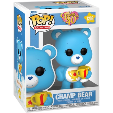 Figura POP Care Bears 40th Anniversary Champ Bear