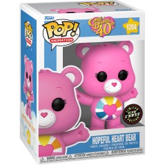 Pack 6 figuras POP Care Bears 40th Anniversary Hopeful Heart Bear 5 + 1 Chase