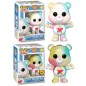 Pack 6 figuras POP Care Bears 40th Anniversary True Heart Bear 5 + 1 Chase