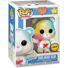 Pack 6 figuras POP Care Bears 40th Anniversary True Heart Bear 5 + 1 Chase