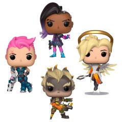 Blister 4 figuras POP Overwatch Exclusive