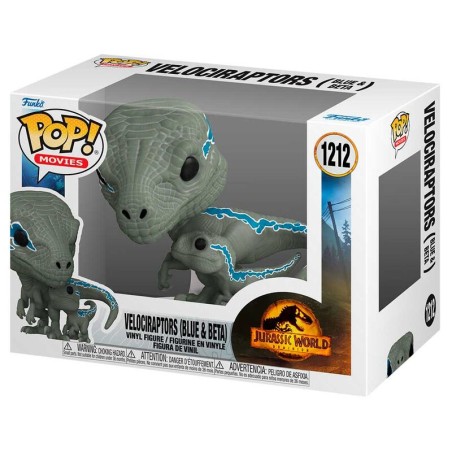 Figura POP Jurassic World 3 Velociraptors Blue & Beta