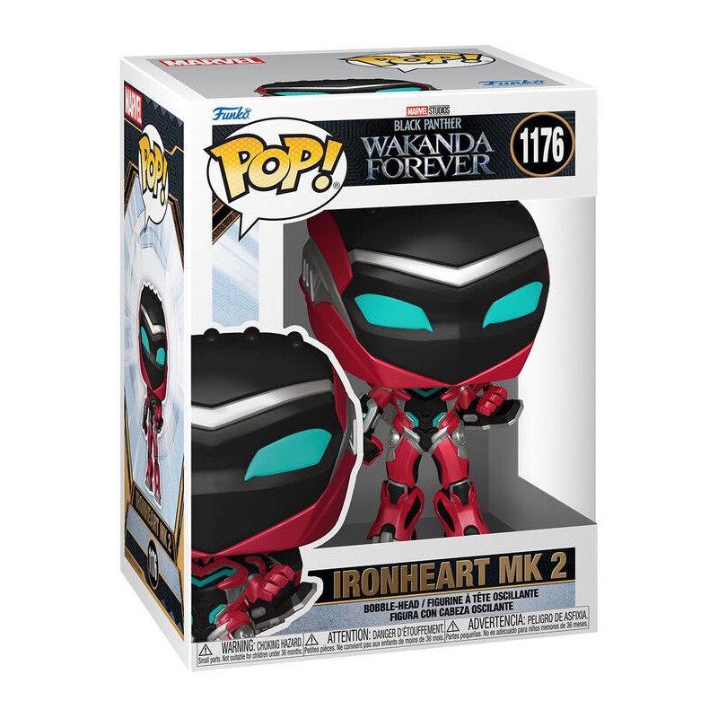 Figura POP Marvel Black Panther Wakanda Forever Ironheart MK2