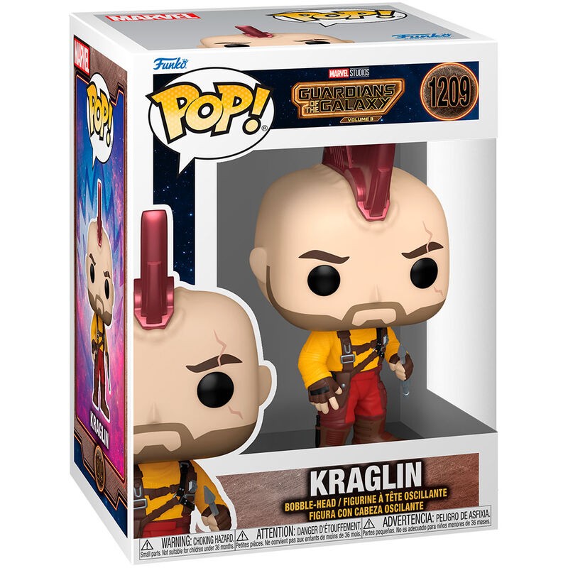 Figura POP Marvel Guardianes de la Galaxia 3 Kraglin