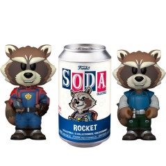 Figura Vinyl SODA Marvel Guardianes de la Galaxia Rocket 5 + 1 Chase