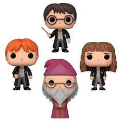 Blister 4 figuras POP Harry Potter Exclusive