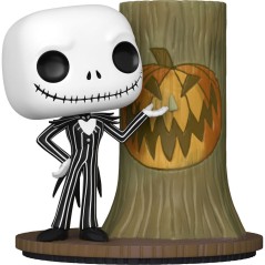 Figura POP Disney Deluxe Pesadilla Antes de Navidad 30th Anniversary Jack Skellington With Halloween Door