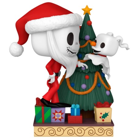 Figura POP Deluxe Disney Pesadilla Antes de Navidad 30th Anniversary Jack Skellington and Zero