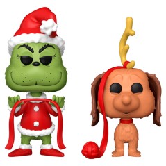 Blister 2 figuras POP The Grinch - Grinch &38 Max