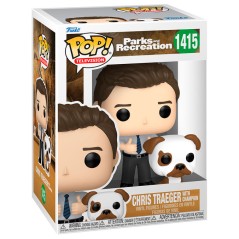 Figura POP Parks and Recreation Chris Traeger with Champion