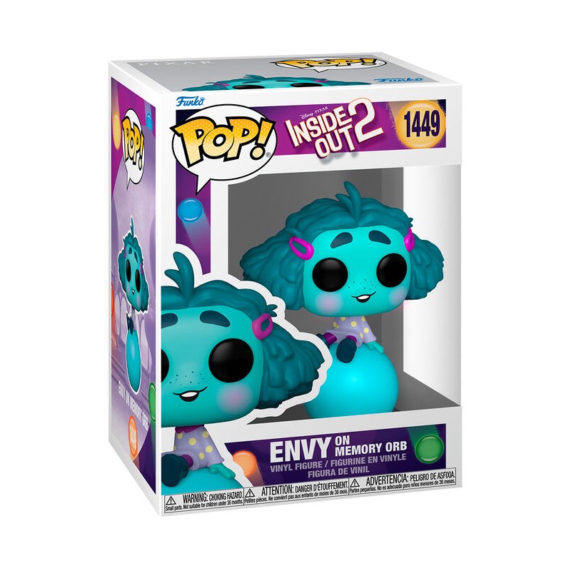 Figura POP Inside Out 2 Envy on Memory orb