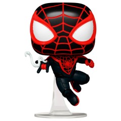 Figura POP Marvel Spiderman 2 Miles Morales Upgraded Suit