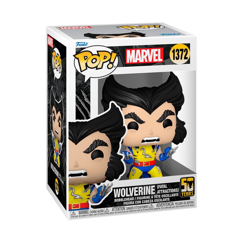 Figura POP Marvel Wolverine 50th Anniversary - Wolverine Fatal Attractions