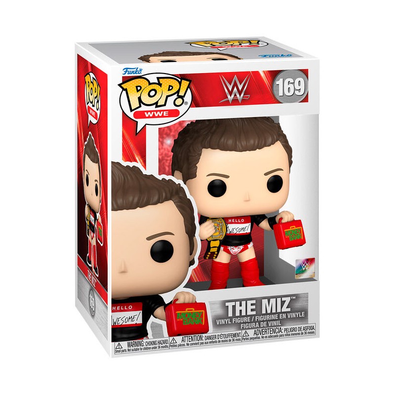 Figura POP WWE The Miz Money in the Bank Briefcase