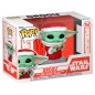 Figura POP Star Wars Grogu with Christmas Cookie