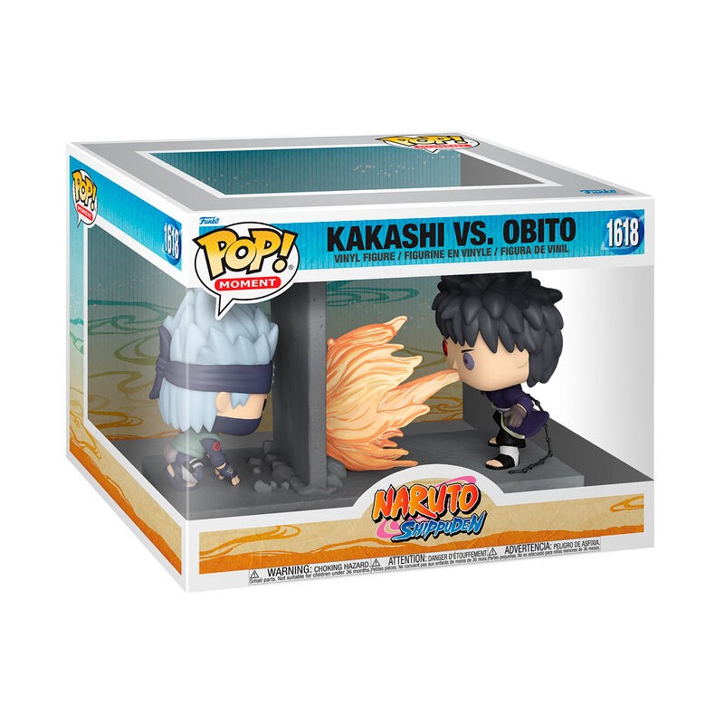 Figura POP Moment Naruto Shippuden Kakashi vs Obito