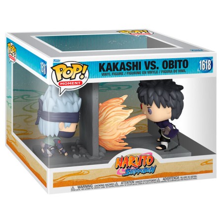 Figura POP Moment Naruto Shippuden Kakashi vs Obito