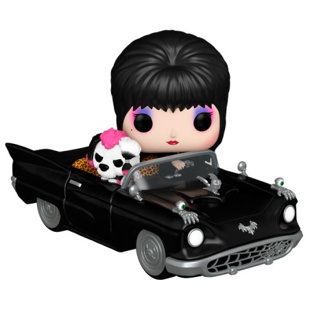 Figura POP Rides Deluxe Elvira Mistress of the Dark Elvira &38 Gonk
