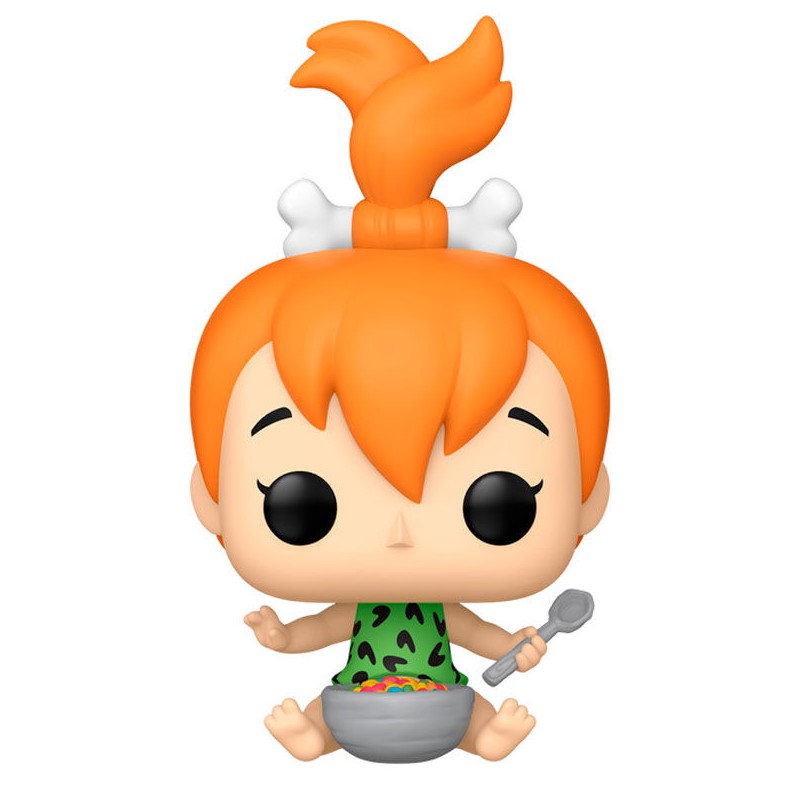 Figura POP Los Picapiedra Pebbles Flintstone with Fruit Pebbles