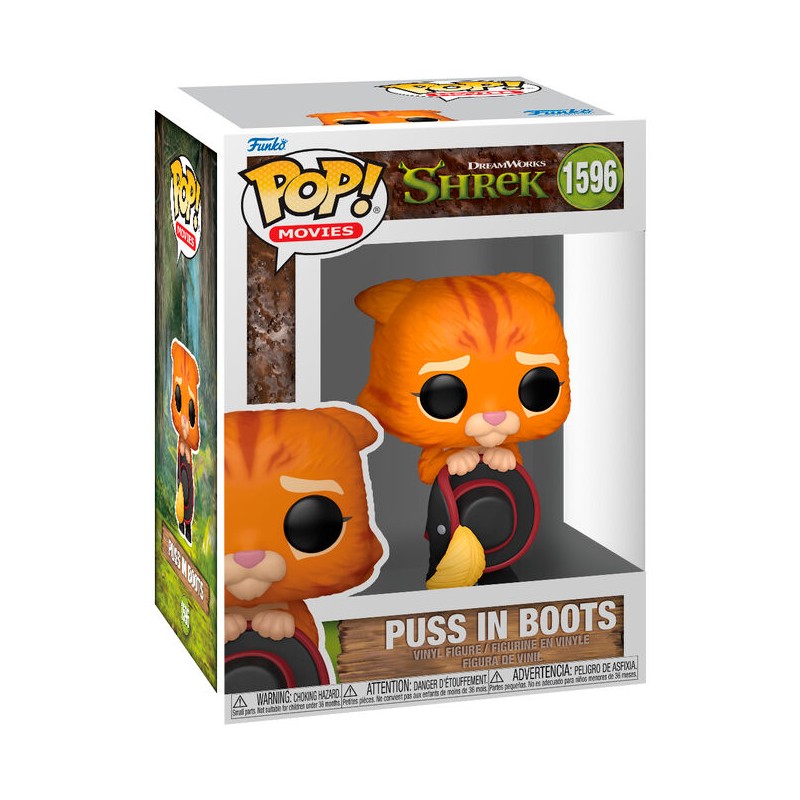 Figura POP Shrek Gato con Botas Shrek