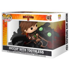 Figura POP Rides Deluxe Como Entrenar a tu Dragon 2 Hiccup with Toothless
