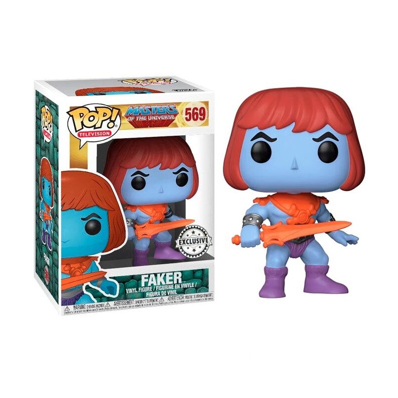 Figura POP Masters Of The Universe Faker Exclusive
