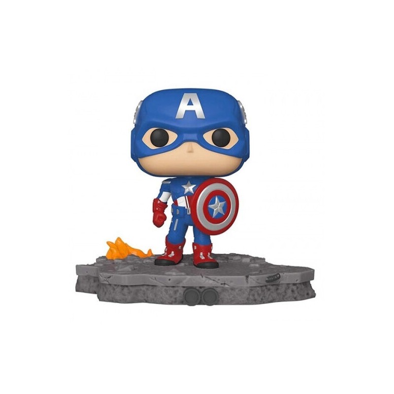 Figura POP Marvel Avengers Captain America Assemble Exclusive