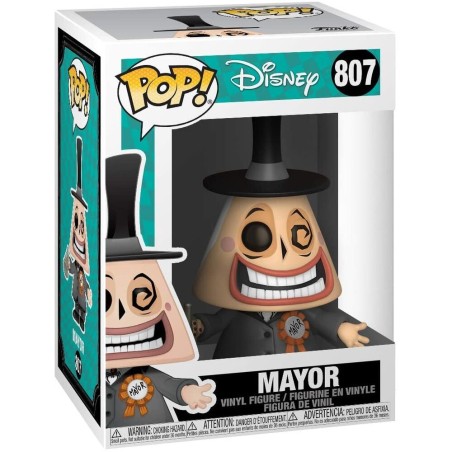 Figura POP Disney Pesadilla Antes de Navidad Mayor with Megaphone 5 + 1 Chase