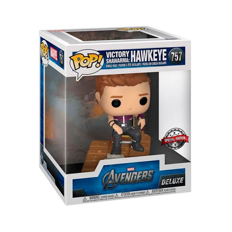 Figura POP Marvel Avengers Hawkeye Victory Shawarma Exclusive