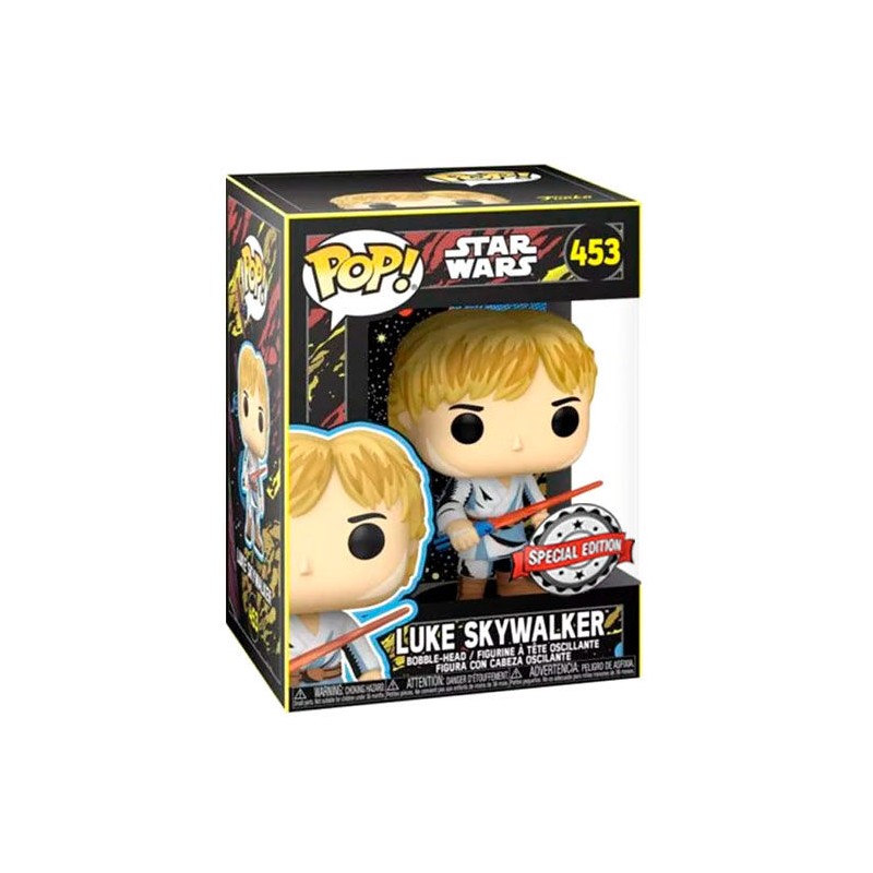 Figura POP Star Wars Retro Series Luke Skywalker Exclusive