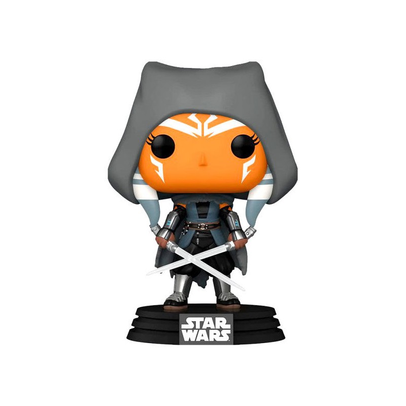 Figura POP Star Wars The Mandalorian Ahsoka Hooded Exclusive
