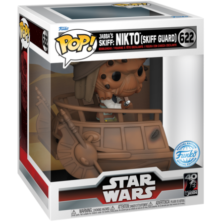 Figura POP Deluxe Star Wars Nikto Skiff Guard Exclusive
