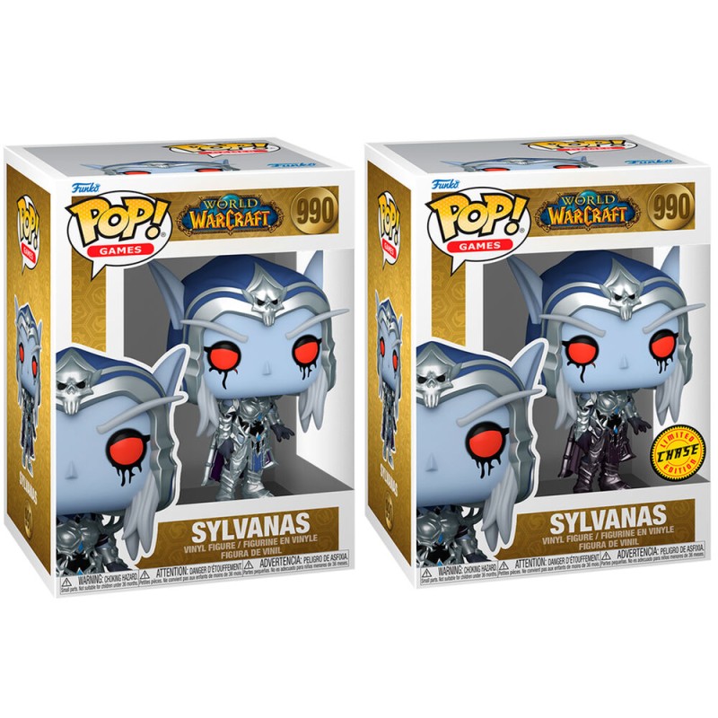 Figura POP World of Warcraft Sylvanas 5 + 1 Chase
