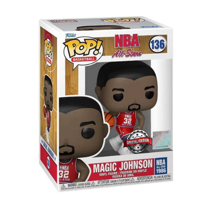 Figura POP NBA Legends Magic Johnson Exclusive