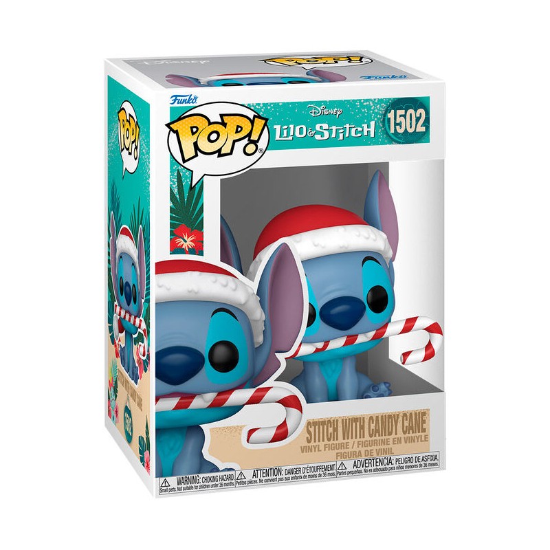 Figura POP Disney Stitch with Candy Cane