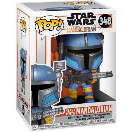 Figura POP Star Wars Mandalorian Heavy Infantry Mandalorian