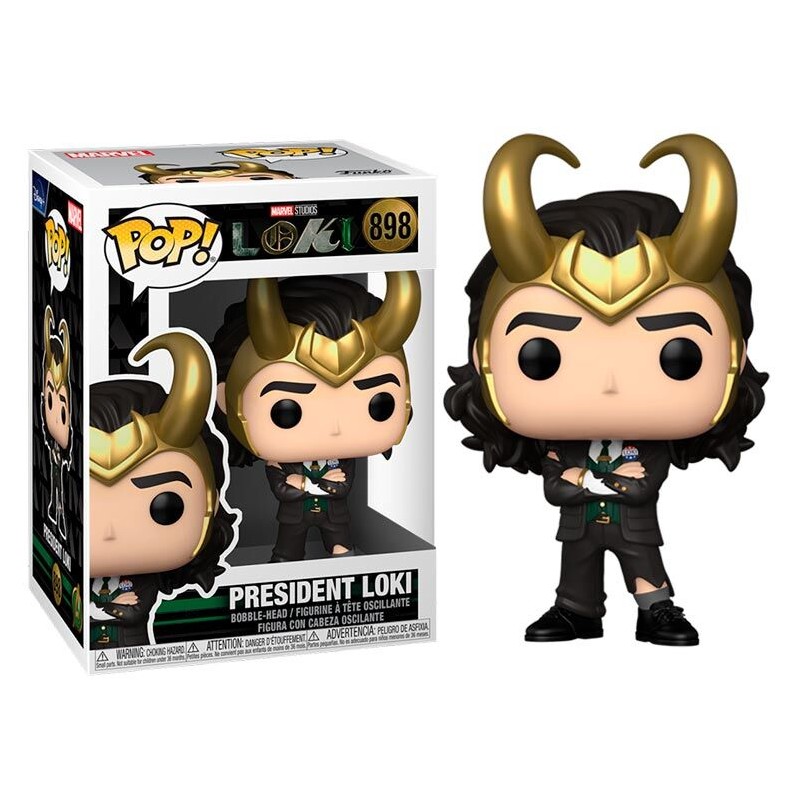 Figura POP Marvel Loki - President Loki