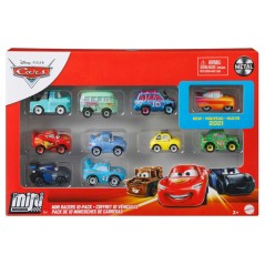 Blister 10 coches Cars Disney Pixar surtido