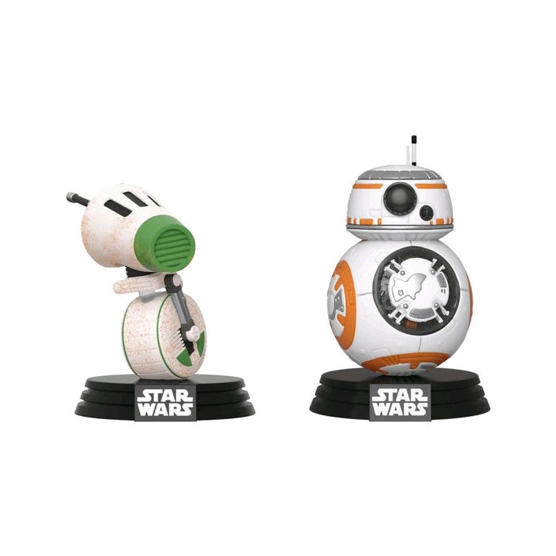 Blister 2 figuras POP Star Wars D-O and BB-8 Exclusive