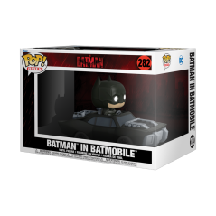 Figura POP Ride Movies DC Comics The Batman Batman in Batmobile