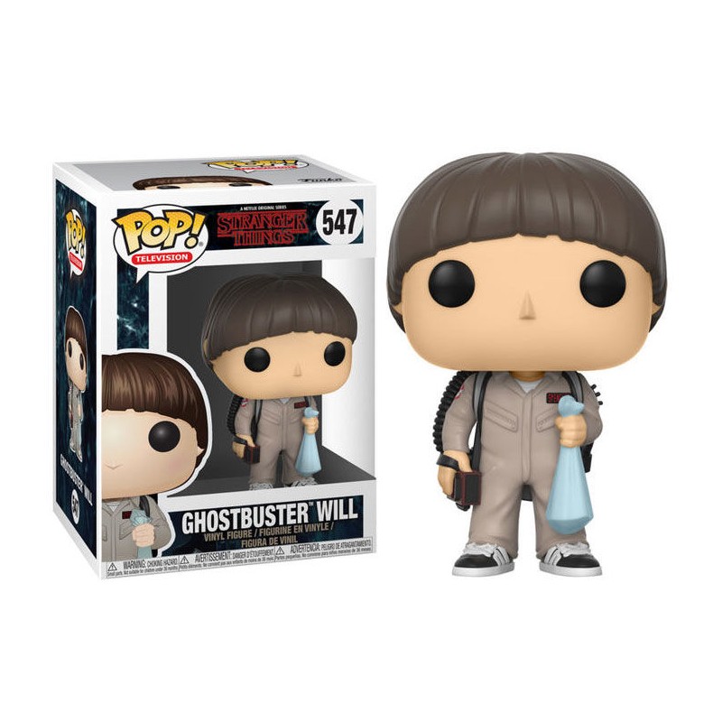 Figura POP Stranger Things Ghostbuster Will