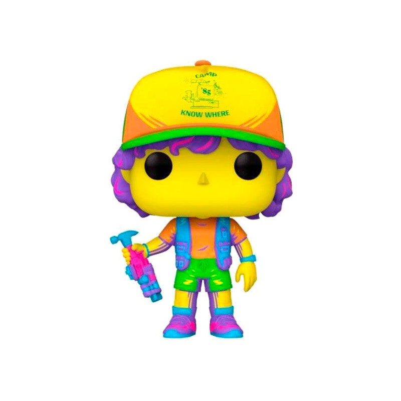 Figura POP Stranger Things Dustin in Beef Black Light Exclusive