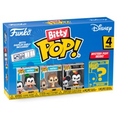 Blister 4 figuras Bitty POP Disney Goofy