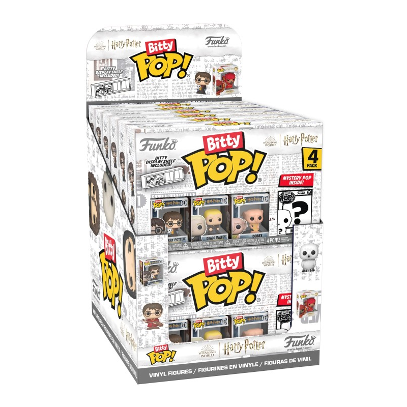 Blister 4 figuras Bitty POP Harry Potter surtido
