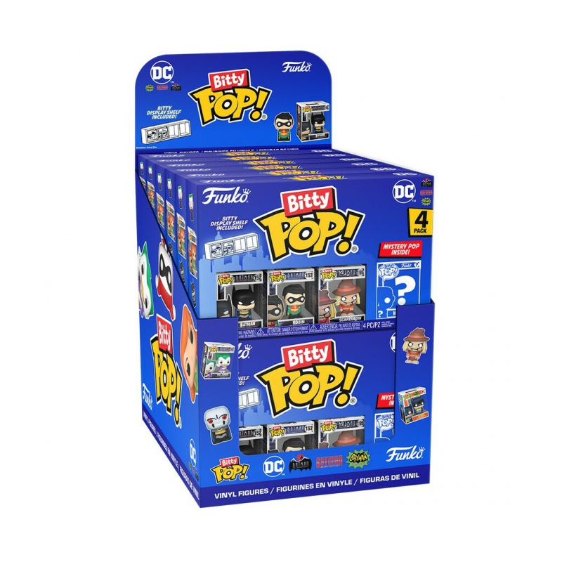 Blister 4 figuras Bitty POP DC Comics surtido