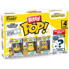 Blister 4 figuras Bitty POP Minions surtido